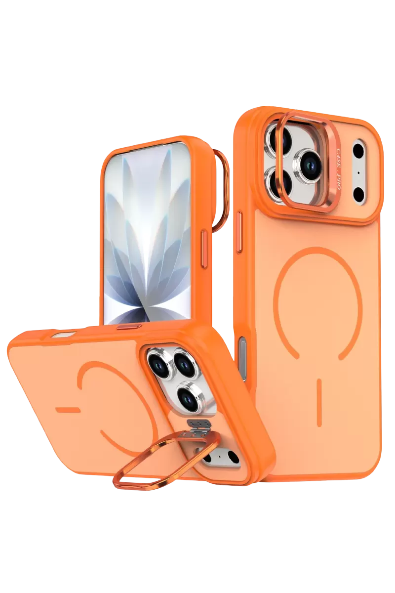 iPhone 17 Pro Flexa Magsafe Kapak - Turuncu