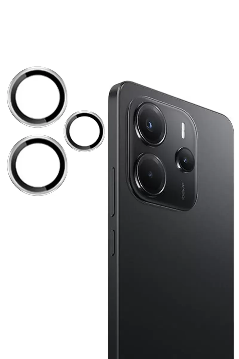 Note 14 4G PVD Metal Kamera Lens - Gümüş