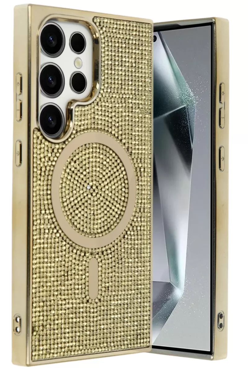 Galaxy S23 Ultra Helen Magsafe Kapak - Gold