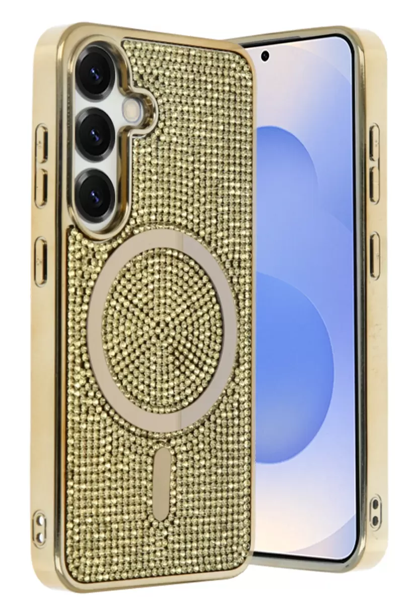 Galaxy S25 Helen Magsafe Kapak - Gold