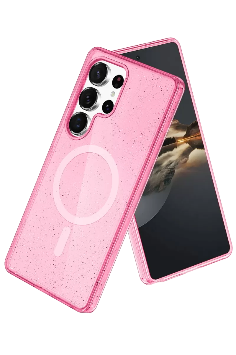 Galaxy S25 Ultra Star Magsafe Kapak - Pembe