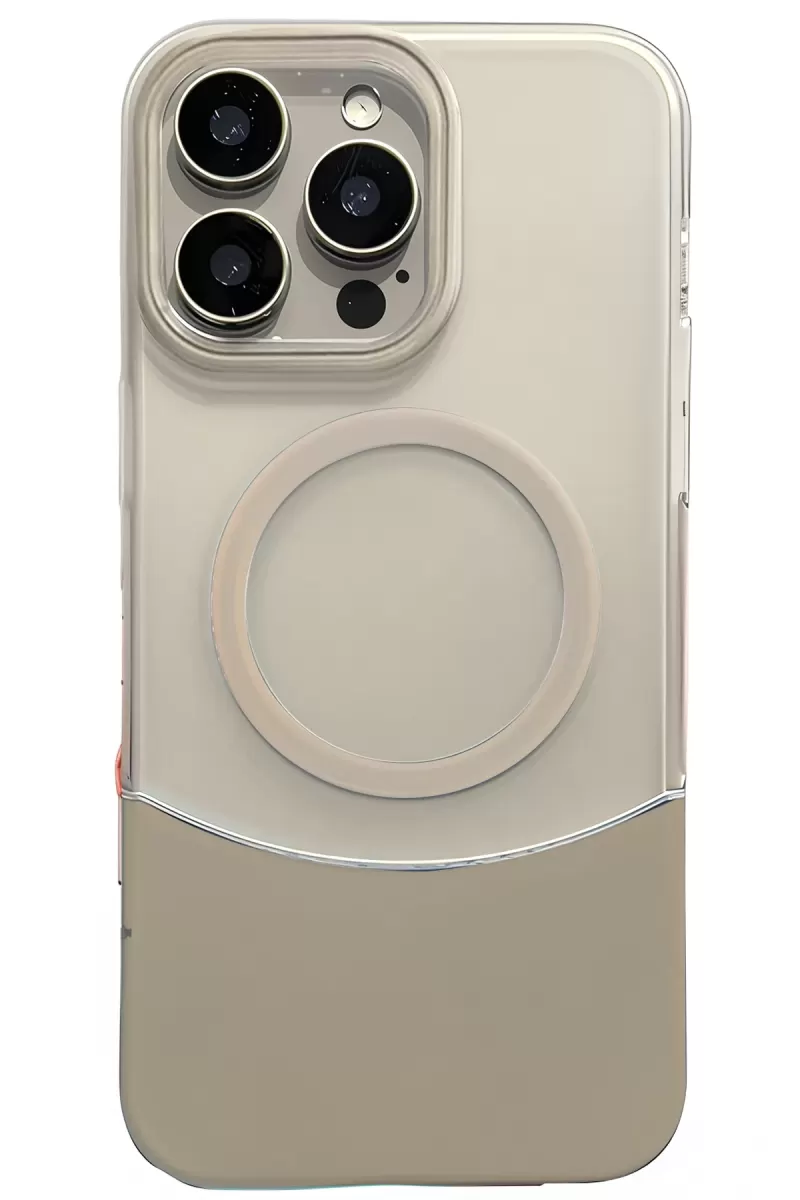 iPhone 16 Pro Max Velar Magsafe Kapak - Natural Grey