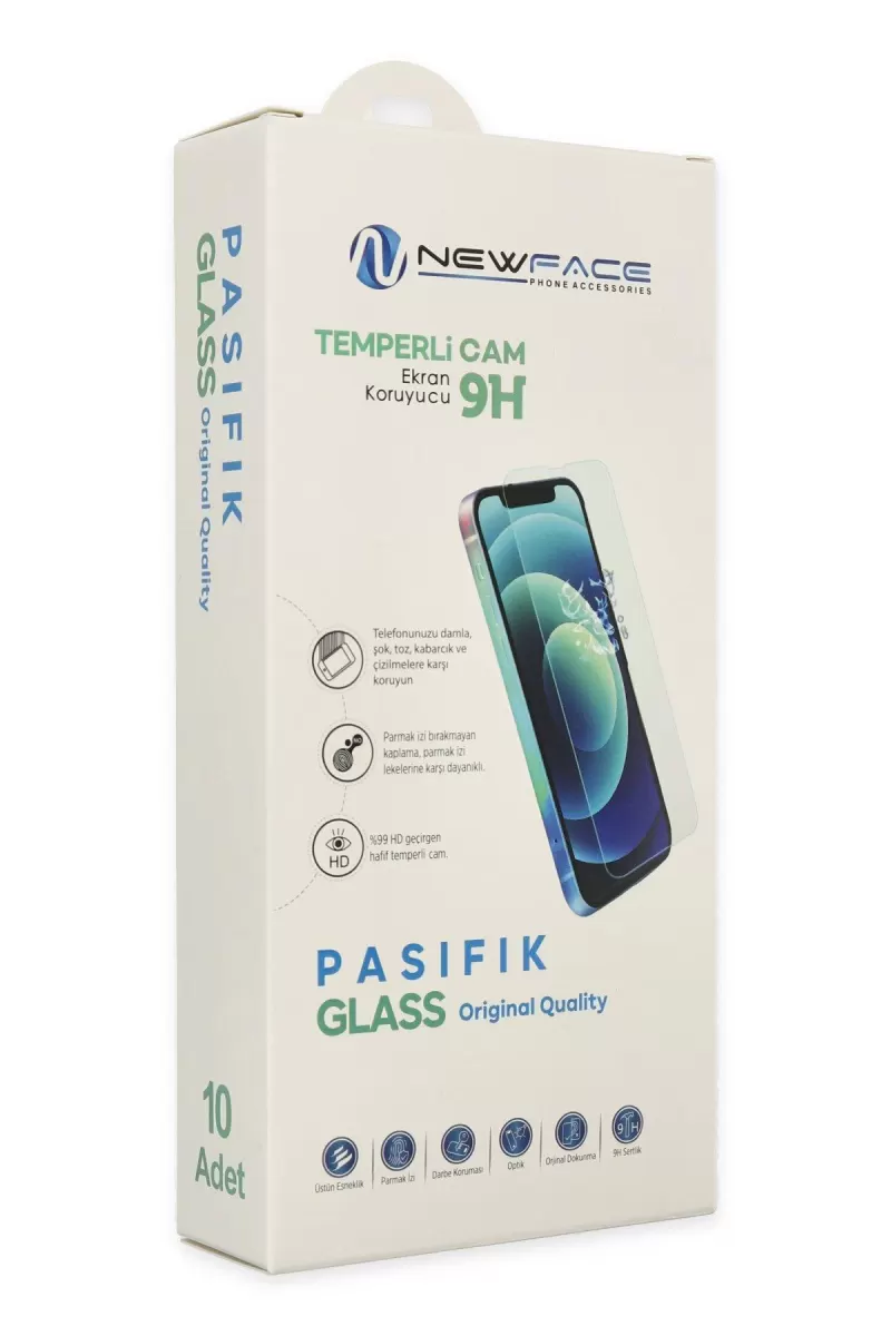 Note 15 Pro 5G Pasifik Cam Ekran Koruyucu - Siyah