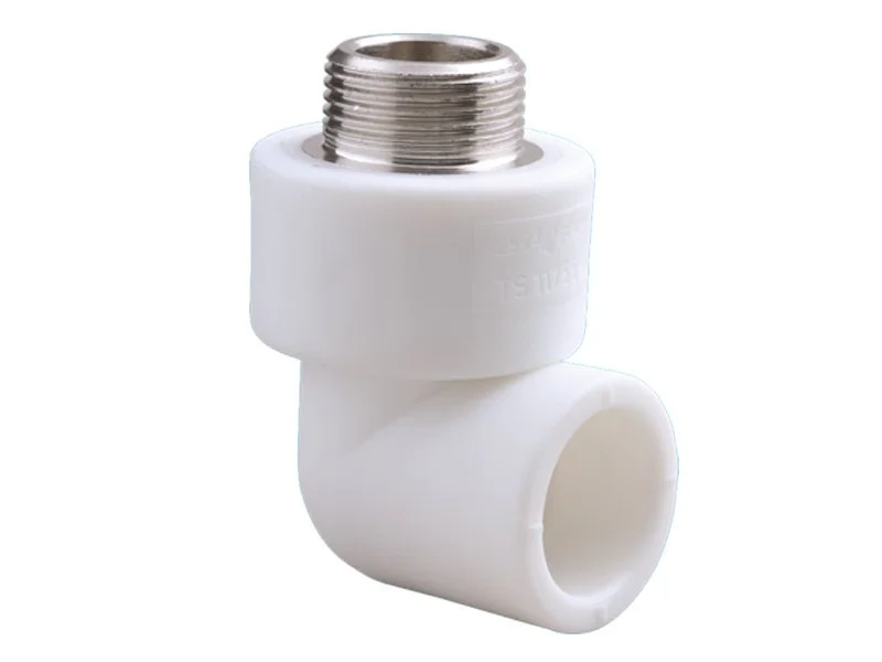 Pvc Boru PPRC Dış Dişli Dirsek 25x3/4 10 Adet