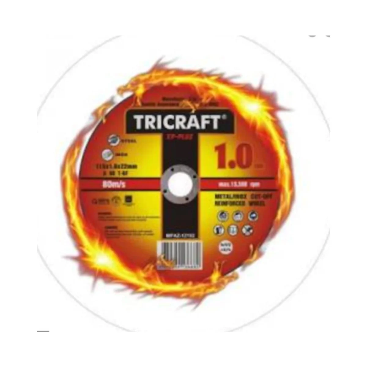 Trıcraft X Plus 115X1X22.23 mm Inox Kesici Taş 25 Adet -3301