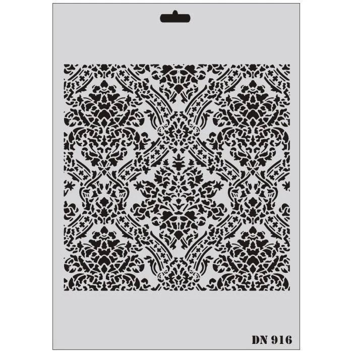 Dantel Seri DN-916 Stencil 35x25 cm
