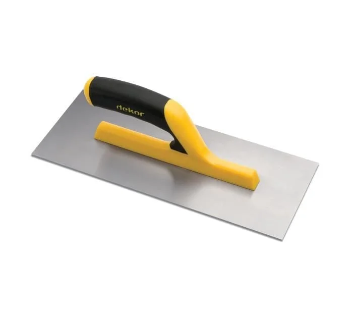094 Paslanmaz Alçı Malası Plastik Açık Saplı 35 cm