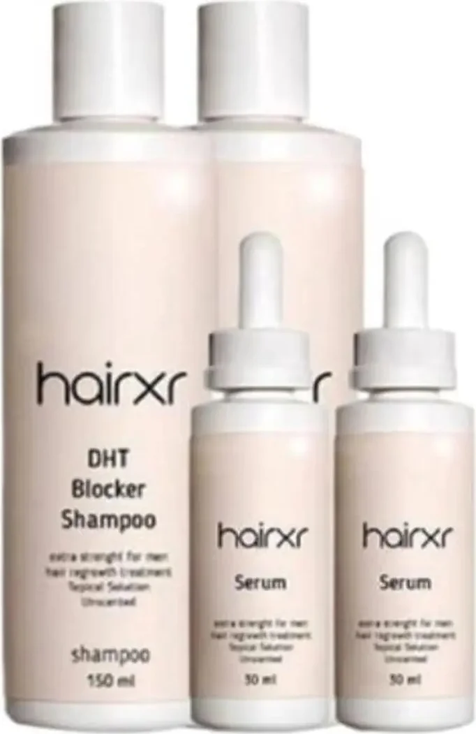 Hairx Saç Uzatıcı Şampuanı 150 ml Saç G.çlendirici Serumu 30 ml x 2şer Adet