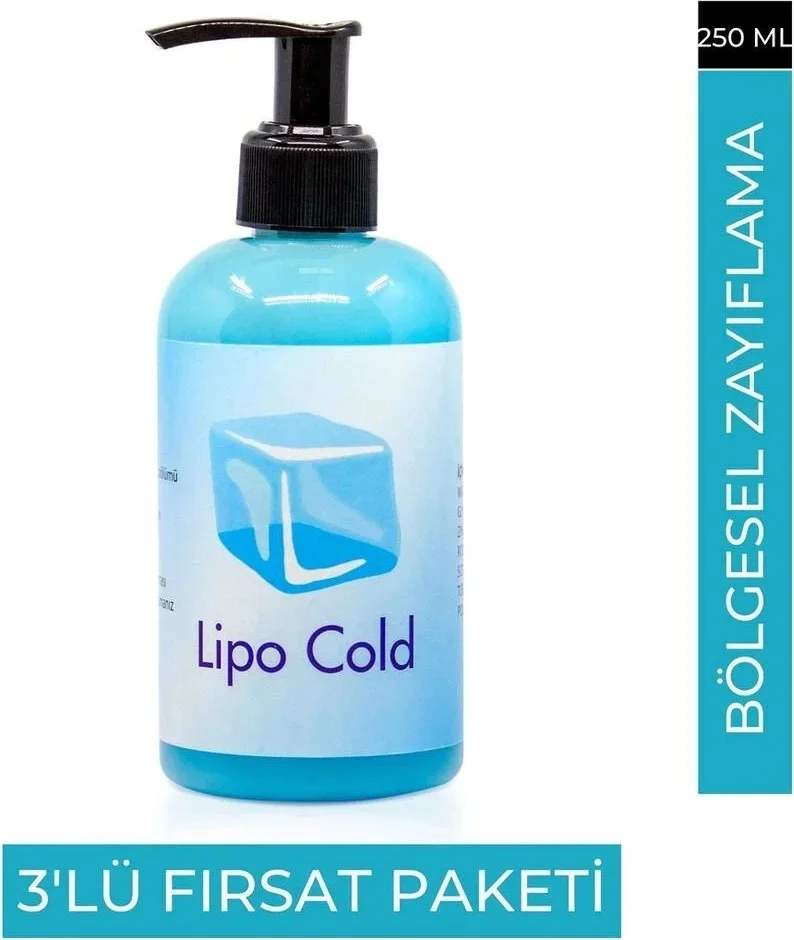 Süper Lipo Cold  G.çlü  Krem 250 ml x 3 Adet