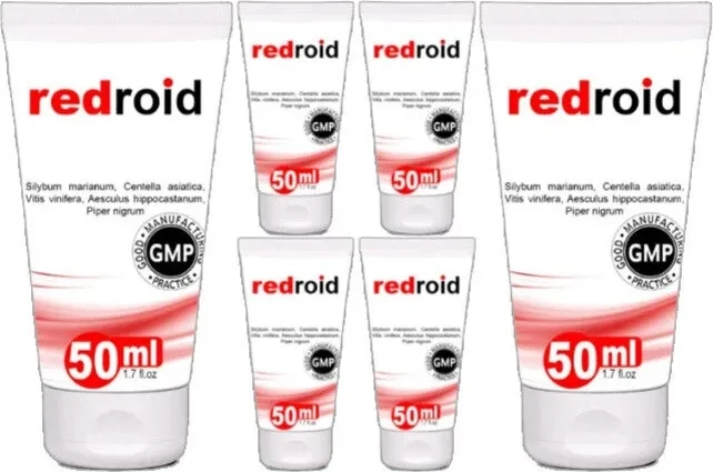 Redroid 6 Adet Masaj Kremi Için 50 ml Özel Krem
