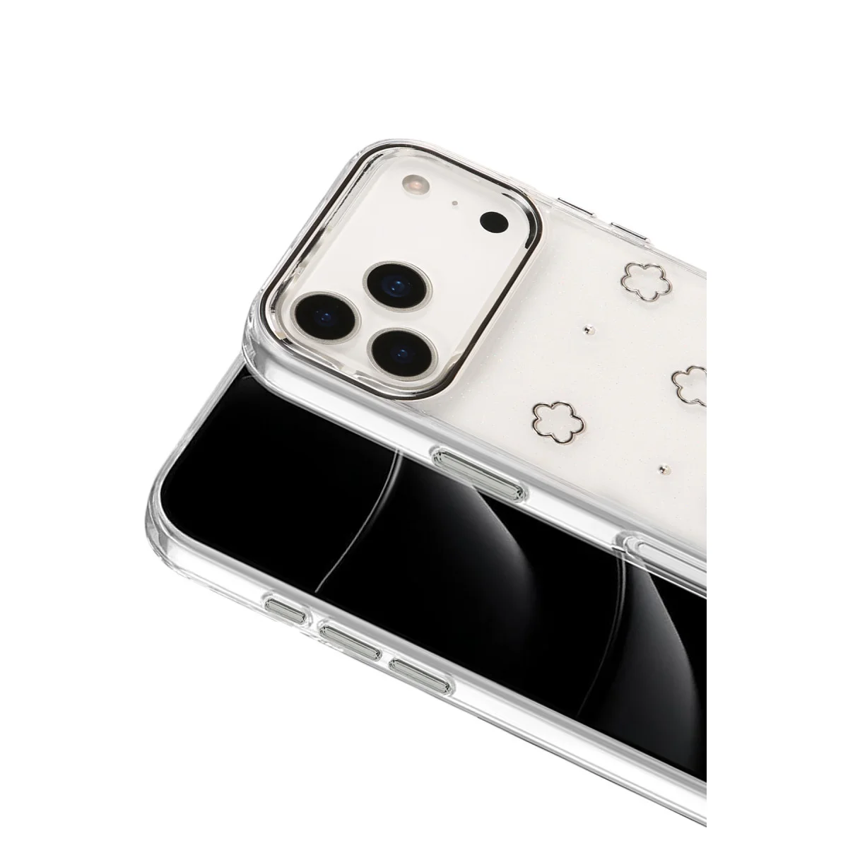 iPhone 17 Pro Max Fiyonk Desenli Kapak - Desen 2