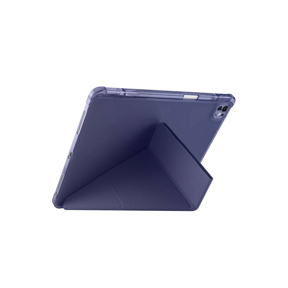 iPad Air 13 (2024) Kılıf Kalemlikli Mars Tablet Kılıfı - Rose Gold