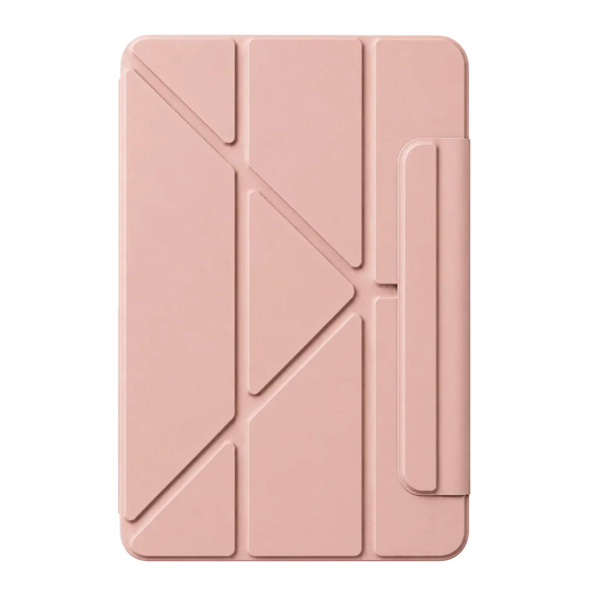 iPad 2025 10.9 10.Nesil (A16) Edz Manyetik Standlı Tablet Kılıfı - Rose Gold