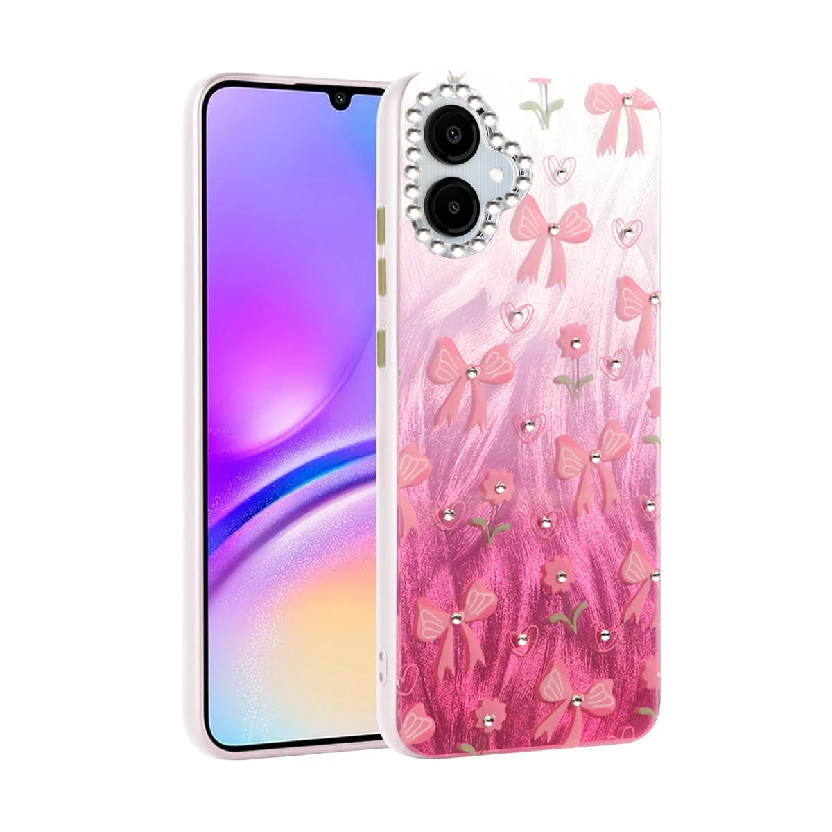 Galaxy A06 Kılıf Blade Aynalı Desenli Kapak - Desen 3