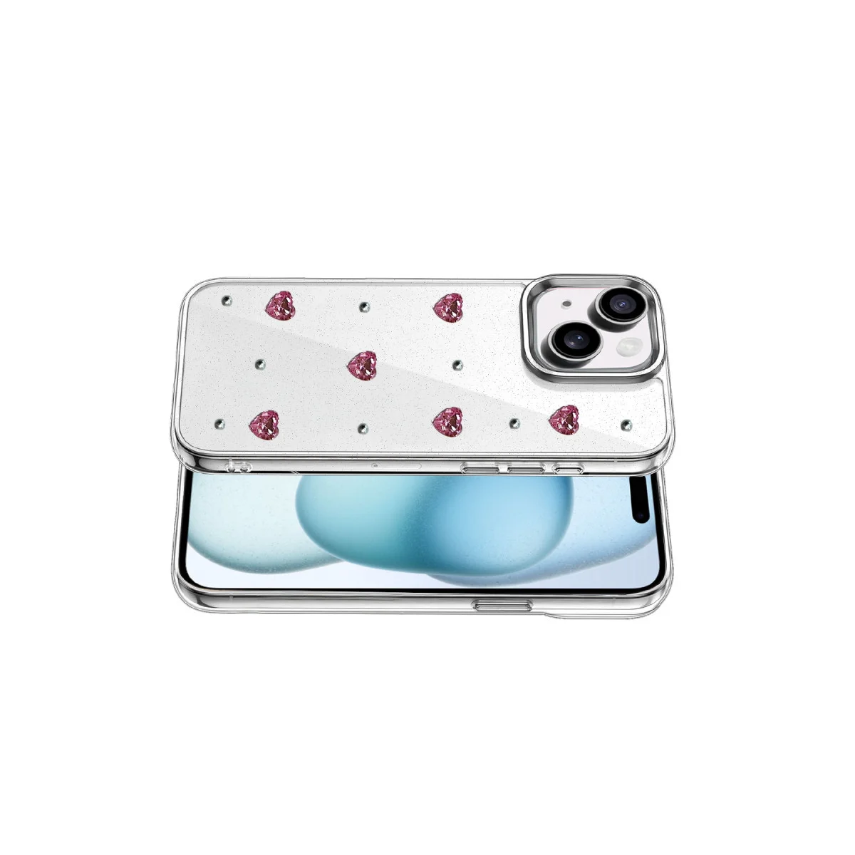 iPhone 14 Fiyonk Desenli Kapak - Desen 3