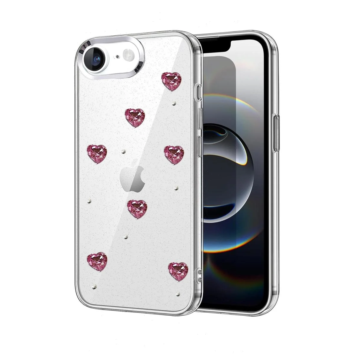 iPhone 16E Fiyonk Desenli Kapak - Desen 3
