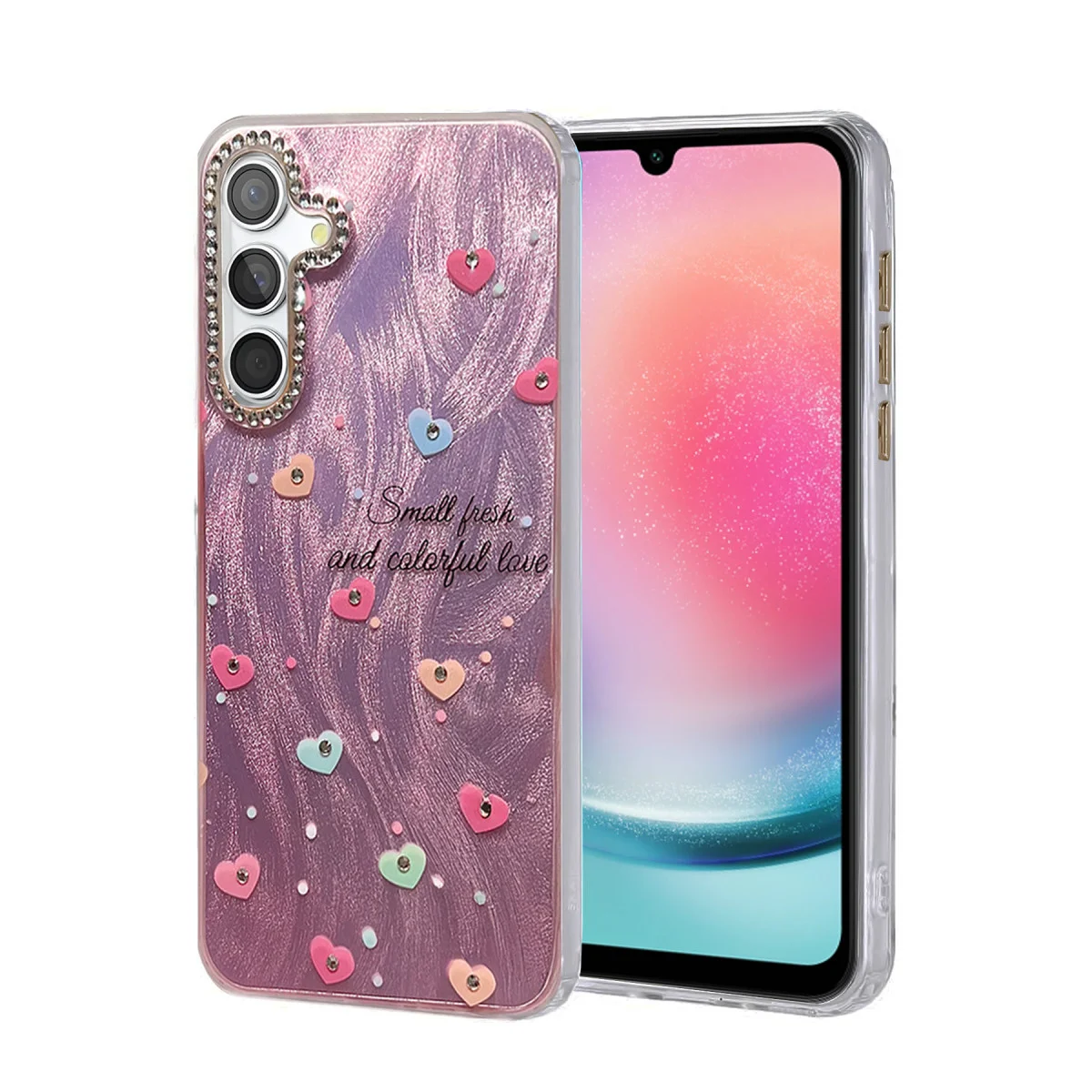 Galaxy A24 4G Kılıf Blade Aynalı Desenli Kapak - Desen 8