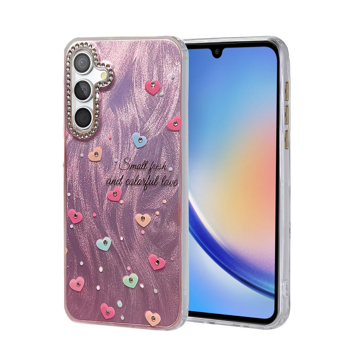 Galaxy A34 5G Kılıf Blade Aynalı Desenli Kapak - Desen 8