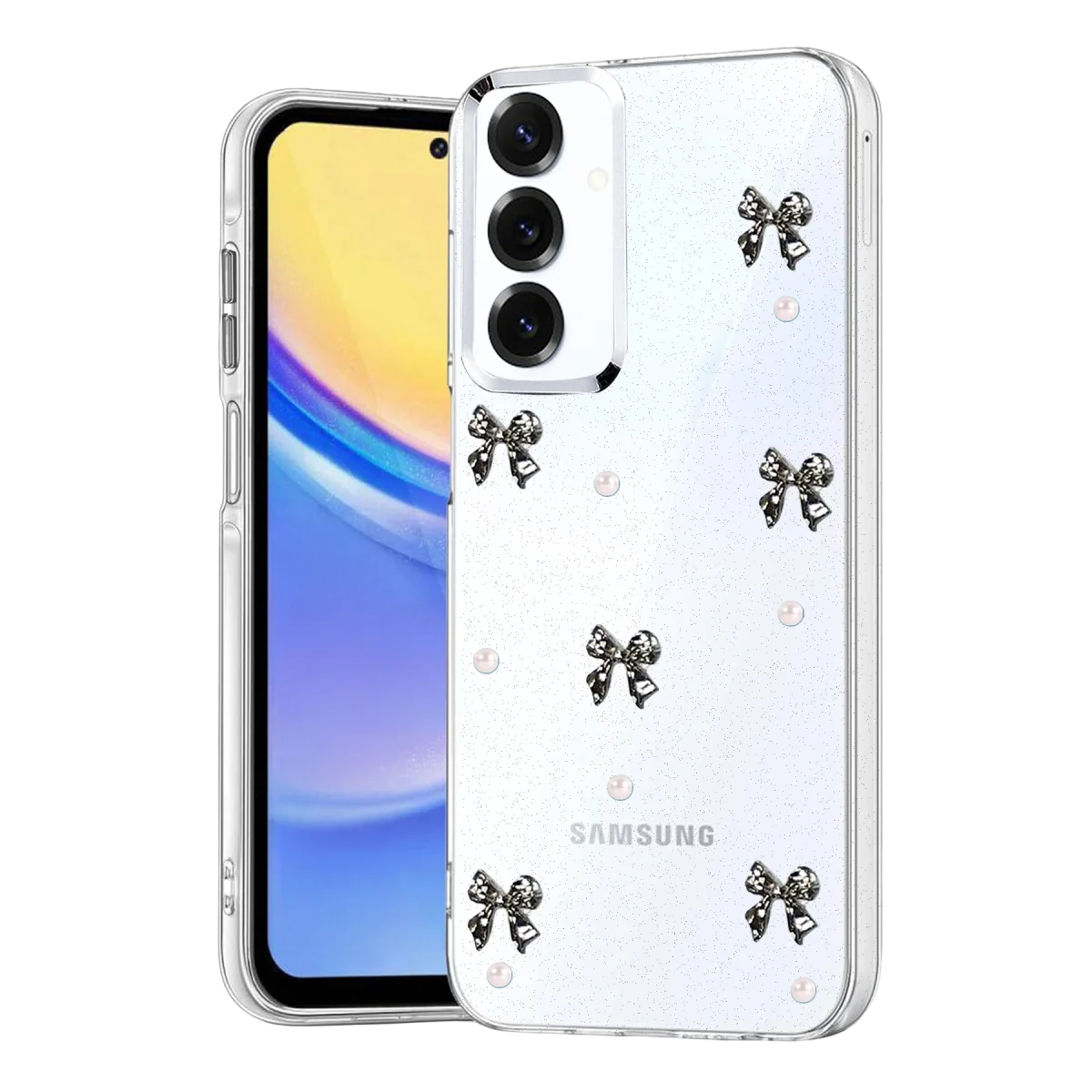 Galaxy A15 4G Fiyonk Desenli Kapak - Desen 8