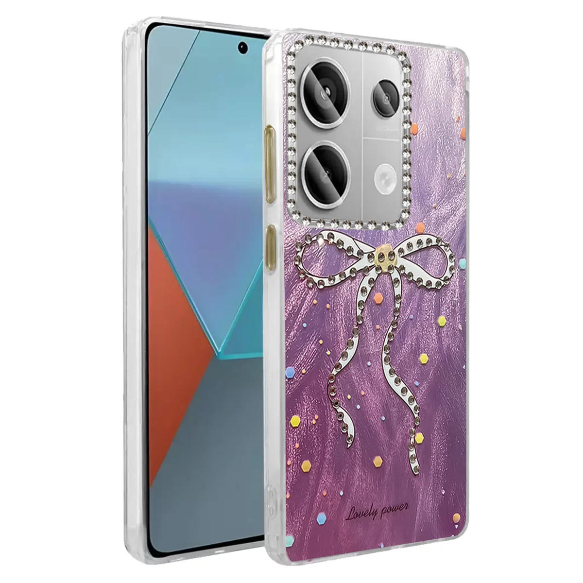 Redmi Note 13 Pro 4G Kılıf Blade Aynalı Desenli Kapak - Desen 1