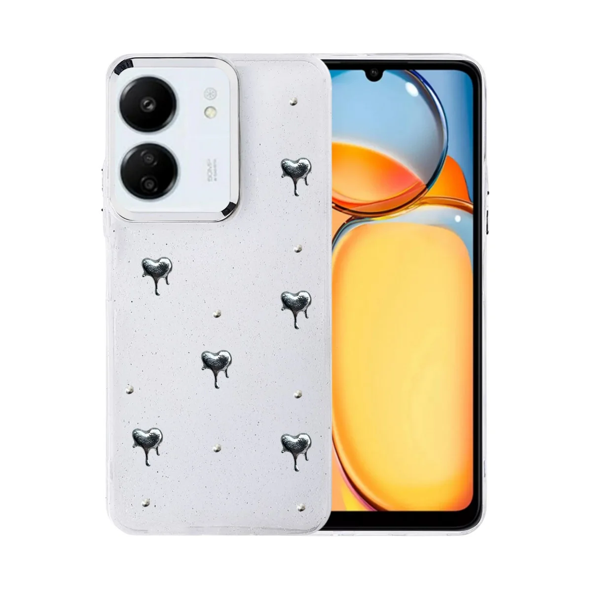 Redmi 13C Fiyonk Desenli Kapak - Desen 1