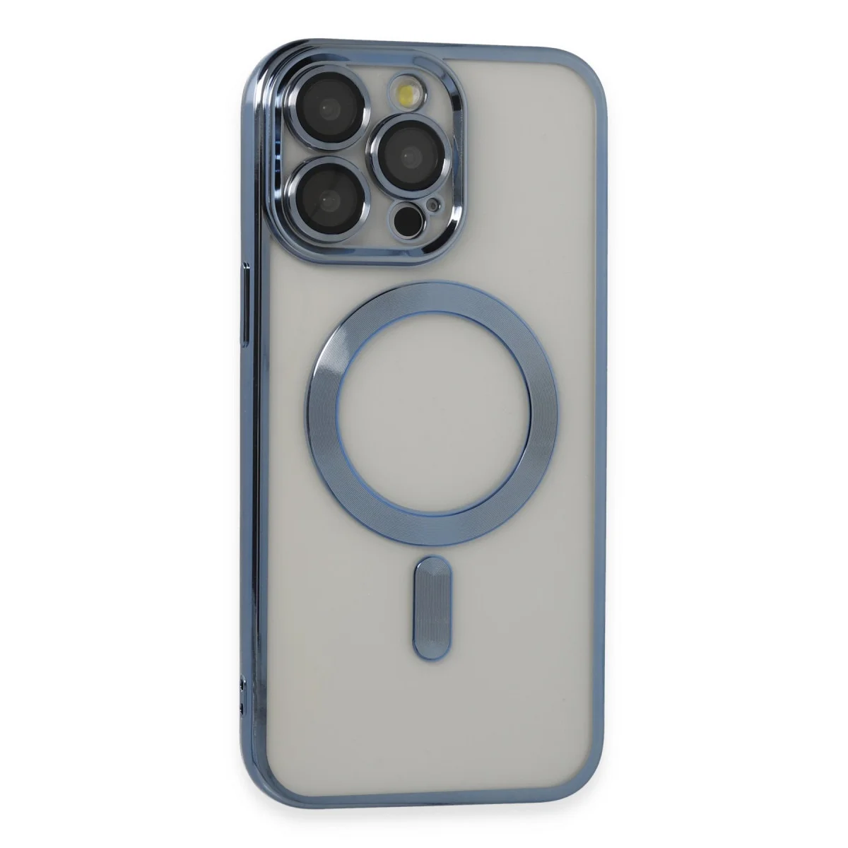 iPhone 14 Pro Max Kılıf Kross Magneticsafe Kapak - Sierra Blue