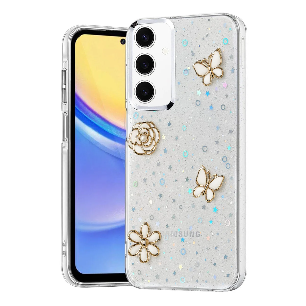 Galaxy A35 5G Fiyonk Desenli Kapak - Desen 10