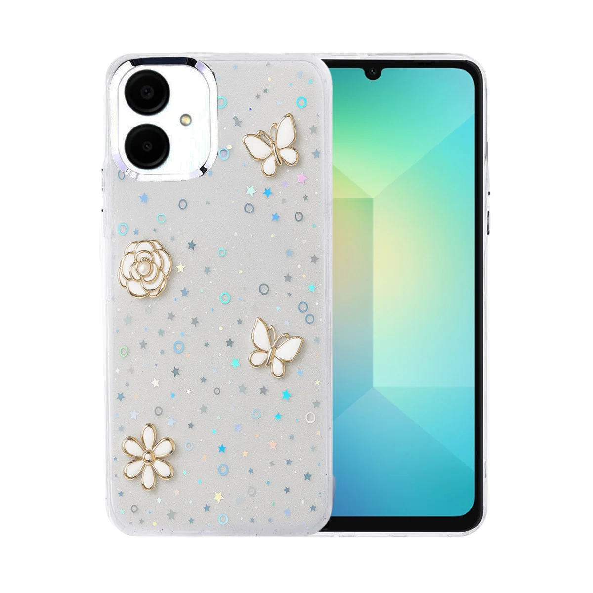 Galaxy A06 Fiyonk Desenli Kapak - Desen 10