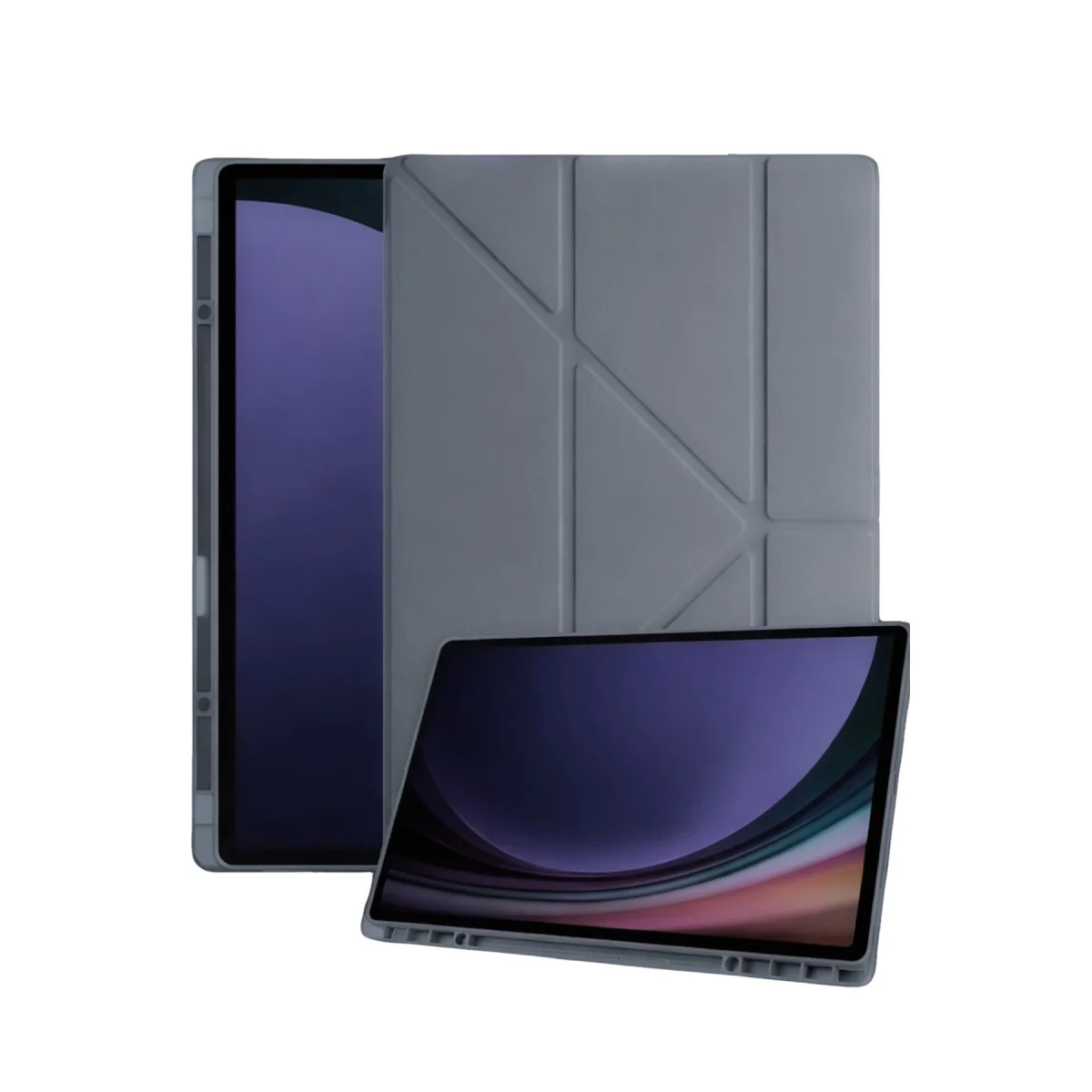 Galaxy X730 Tab S11 Kalemlikli Mars Tablet Kılıfı - Koyu Gri