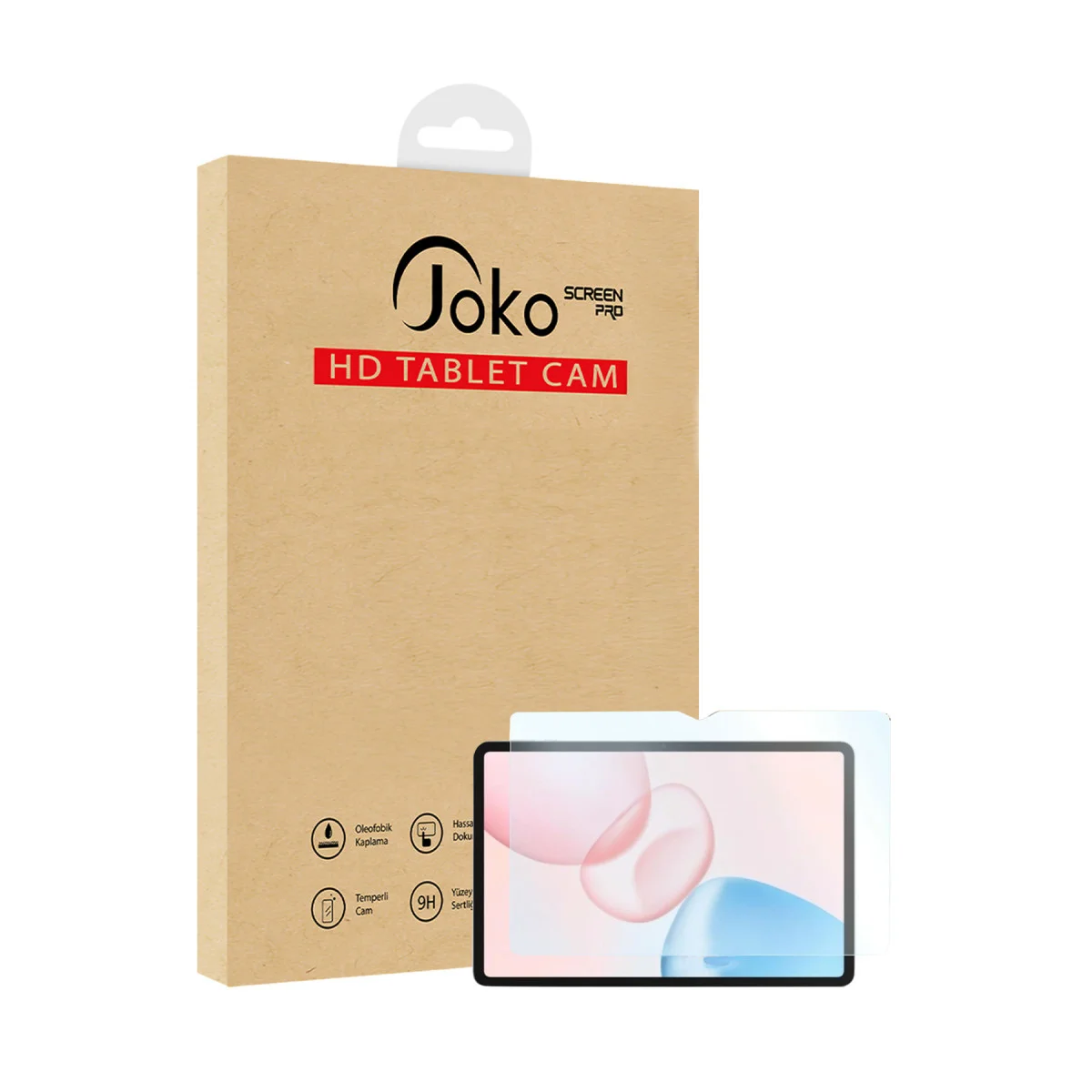 Pad 10 12.1 HD Tablet Cam Ekran Koruyucu - Şeffaf