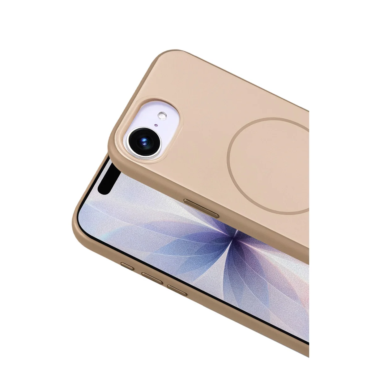 iPhone 16E Neva Magsafe Kapak - Gold