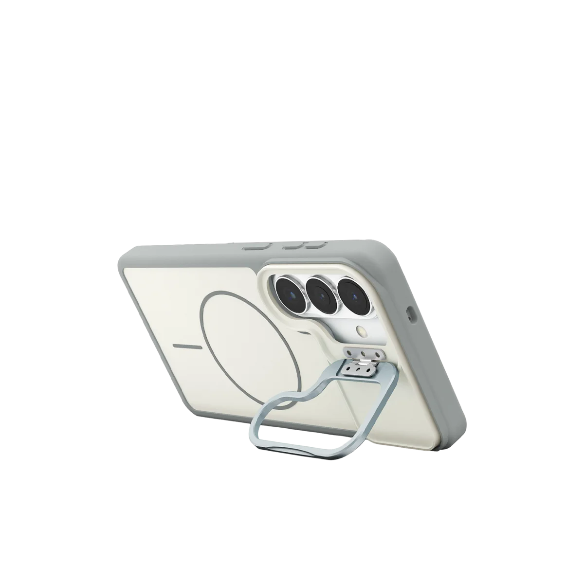 Galaxy S26 Pale Magsafe Standlı Kapak - Beyaz