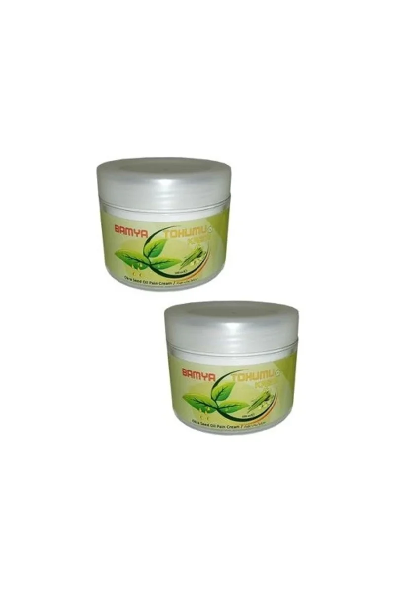 Bamya Tohumu Kremi Rahatlatma Masaj Kremi 100 ml x 2