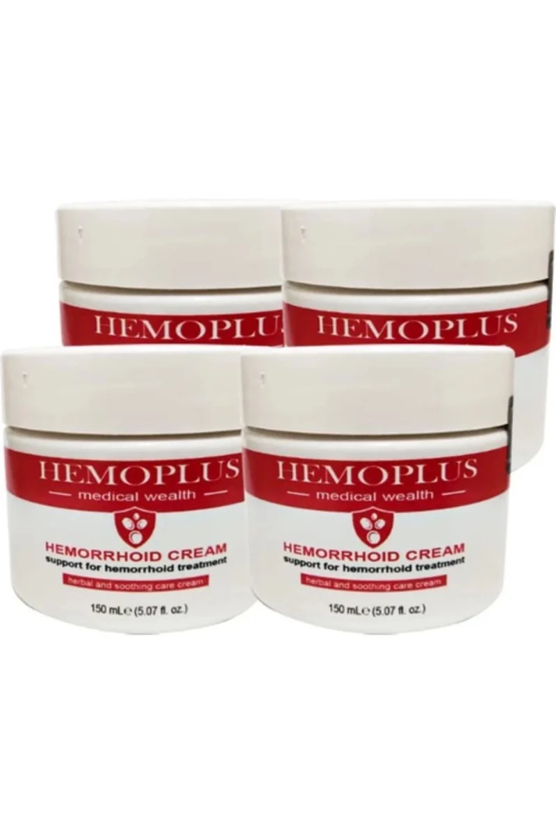 Hemoplus Rahatlatma Kremi Büyük Boy 4tane 150 ml