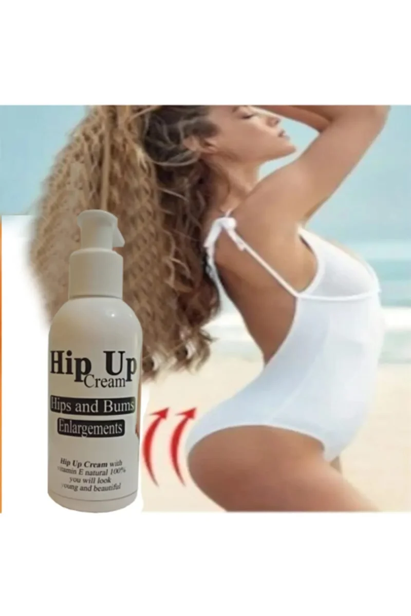 Hip Up Kalça Bakım Şekillendirici Kremi 120 ml - Hip Up Care Shaping Cream 120 ml X 3 ADET
