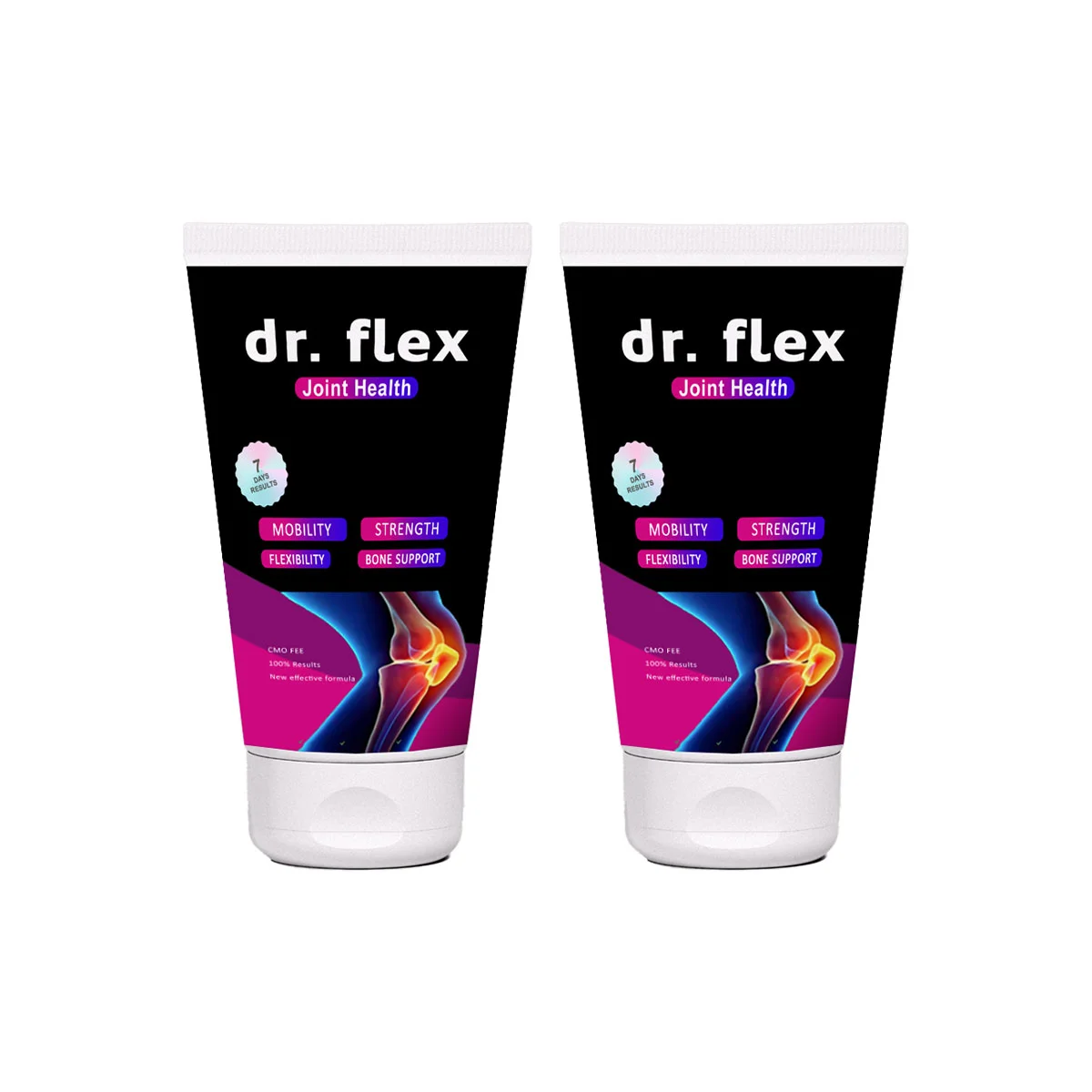 Dr.Flex Tüp Vücut Masaj Kremi 2 Adet Omega3lü Kolajenli Bamya Tohumu Ardıç ve Kuyruk Yağlı