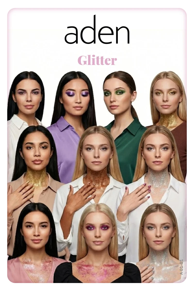 Aden Glitter Powder - Işıltılı Toz Champagnel(Şampanya)