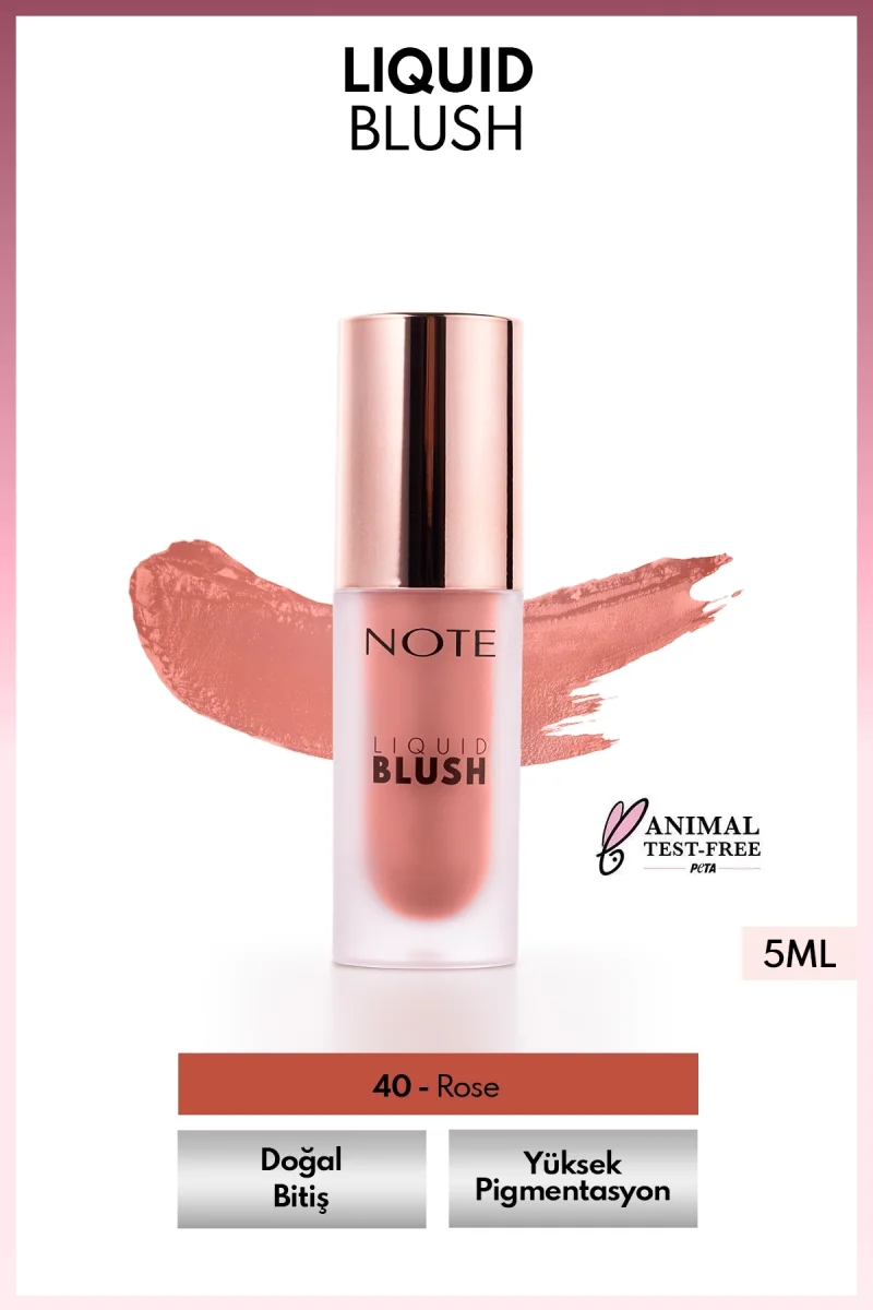 Liquid Blush 10 Peach Nemlendirici Etkili Likit Allık (Işıltılı)