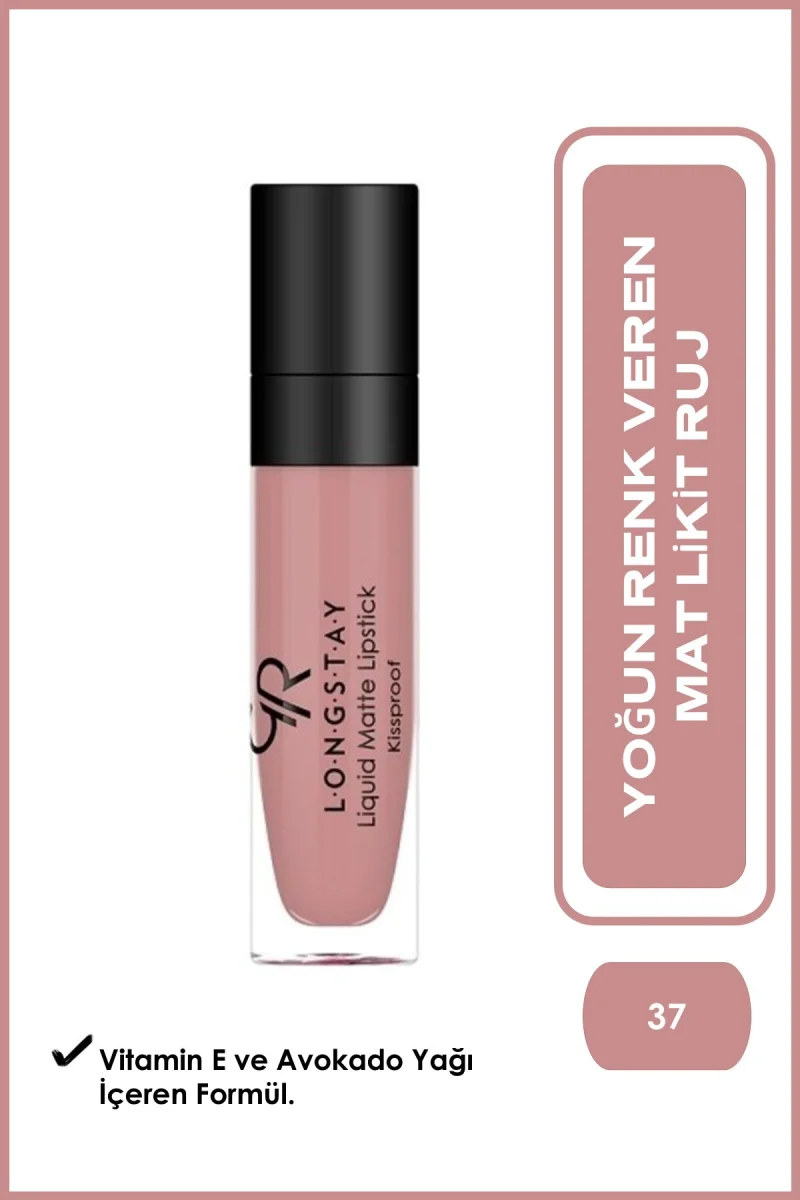 Lip Gloss Ruj & Lonstay Liquid Matte No: 37