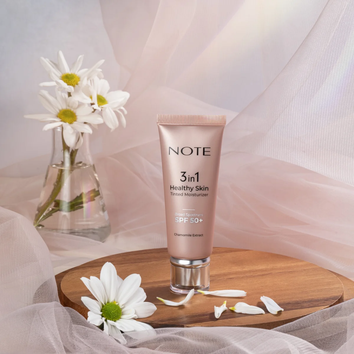 3 İn 1 Healthy Skin Tinted Moisturizer 50 SPF Renk Ton Eşitleyici Aydinlatici Krem No: 00 Light