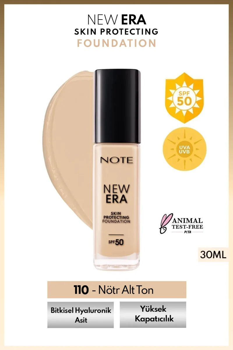 Cosmetics New Era Skin Protecting Concealer Nemli Bitişli Göz Altı Kapatıcısı - 50 Medium Beige