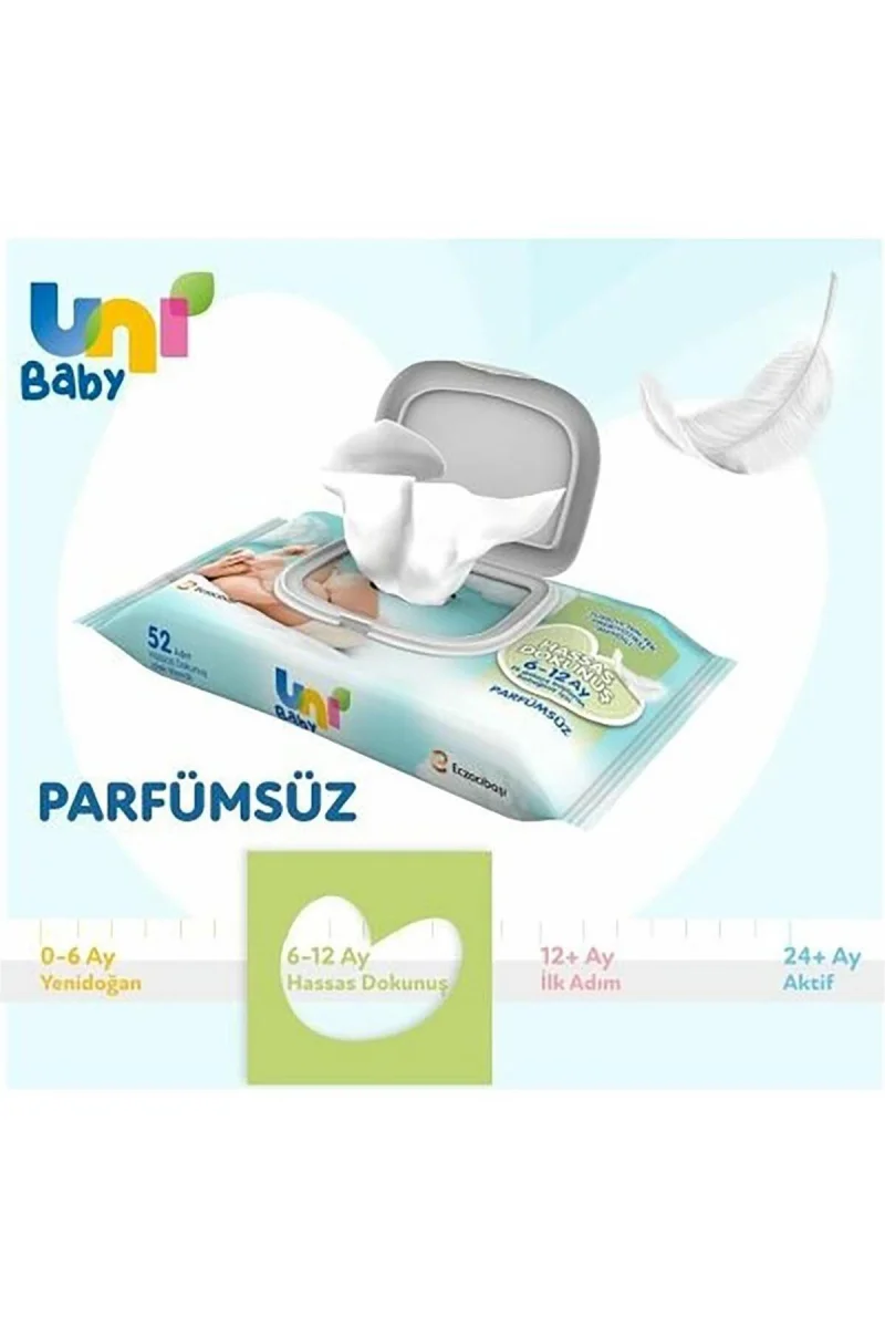 ISLAK MENDİL & HASSAS 52Lİ 3LÜ
