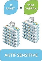 ISLAK MENDİL & AKTİF EKSTRAHİJYEN CEP 15Lİ 3 PAKET