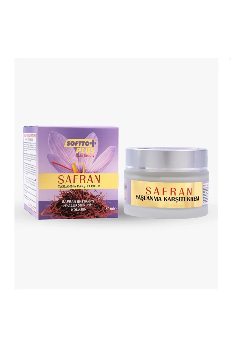 SAFRAN YAŞLANMA KARŞITI CİLT KREM 50ML