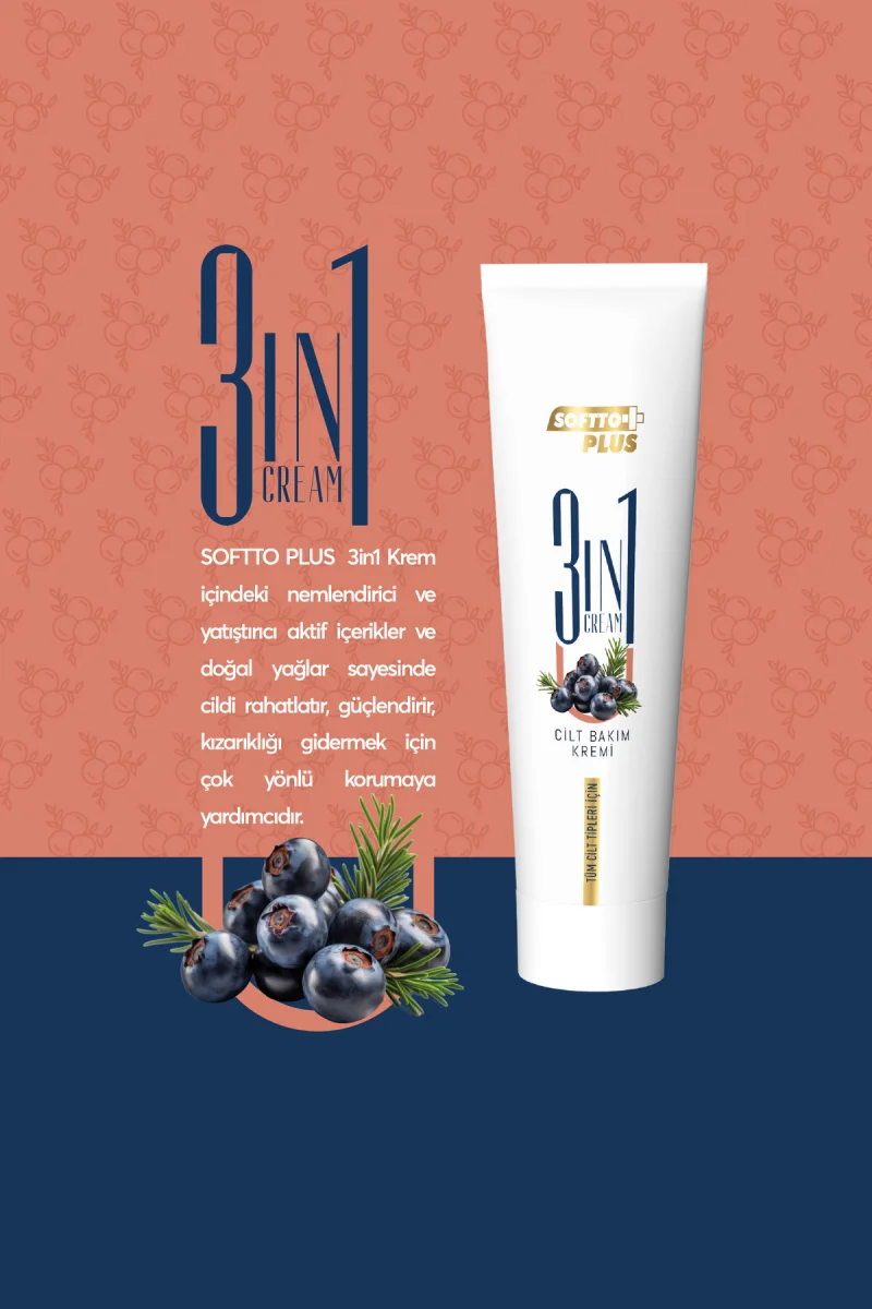 3IN1 CİLT BAKIM KREMİ 50 ML