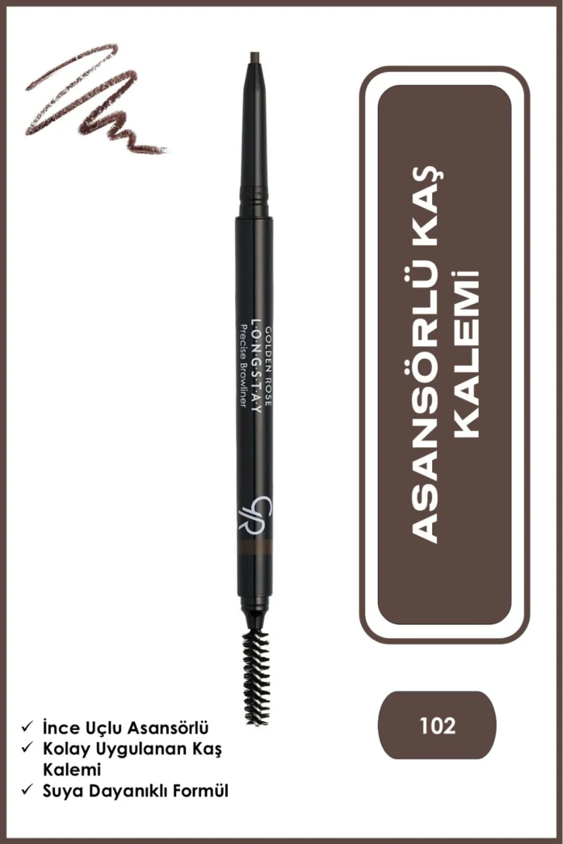 Longstay Precise Browliner 105 Asansörlü Kaş Kalemi 0,09 g