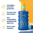 Sun Güneş Koruyucu Krem & SPF+50 Bebek Ve Çocuk Hassas Ciltler İçin Sprey 200ML