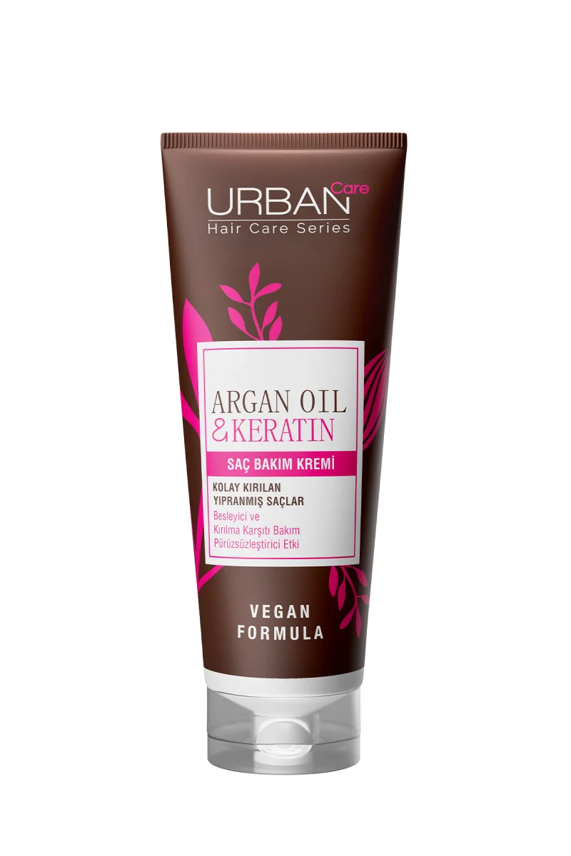 SAÇ ŞAMPUANI & ARGAN YAĞI VE KERATIN KOLAY KIRILAN SAÇLARA ÖZEL VEGAN 250ML