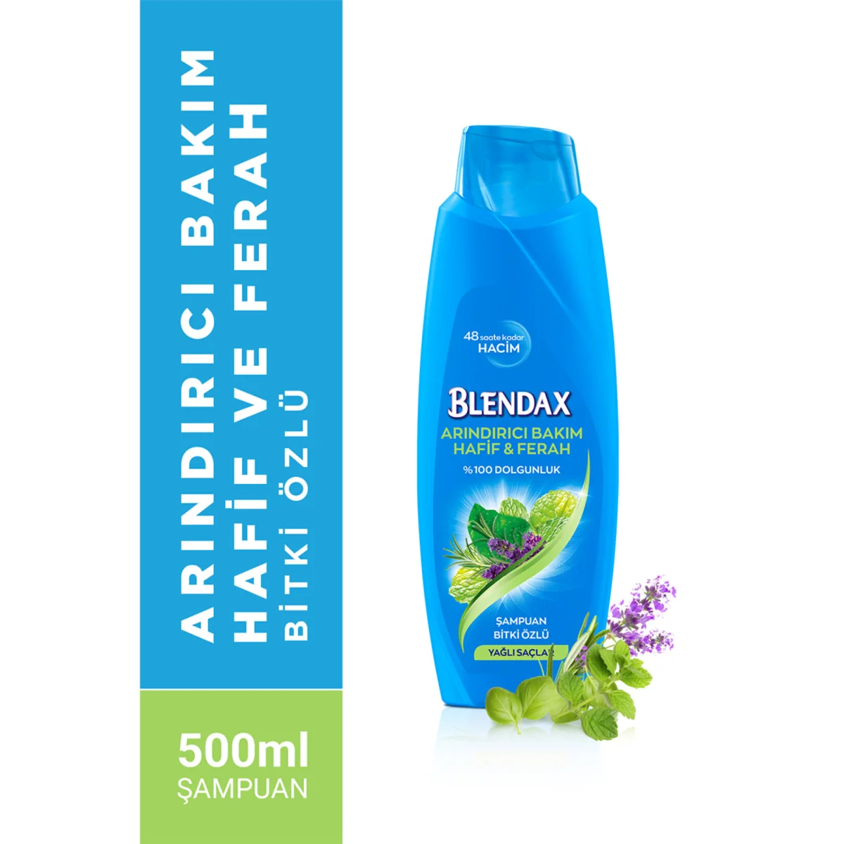 Şampuan 500ml Bitki Özlü Şampuan