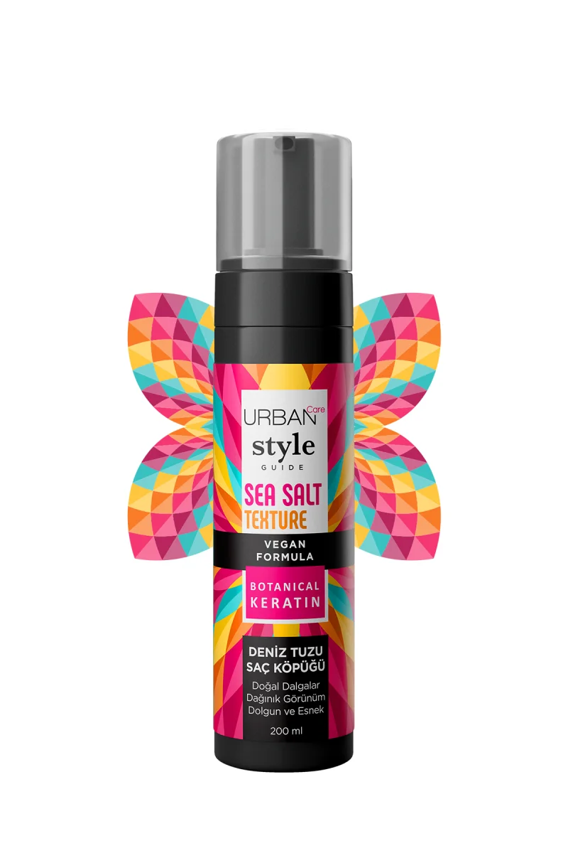 SAÇ KÖPÜĞÜ & STYLE GUİDE DENİZ TUZU DOĞAL DALGA SAĞLAYAN VEGAN 200ML